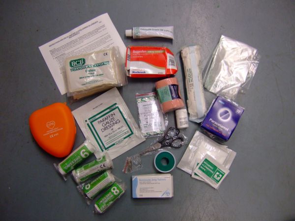 CAT C First Aid Kit for Code of Practice Vessels up to 60 miles from safe haven REFILL only