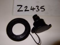 Z2435 Zodiac recessed valve cap and retaining ring Black