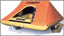 AIRPAC LIFERAFT 4 person ONLY AVAILABLE FOR HIRE