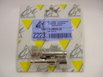 Z2231 Pair of metal rowlocks cw pin